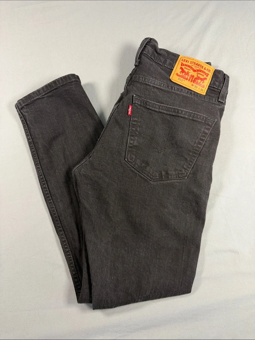 Levi's Men's Black Slim Jeans